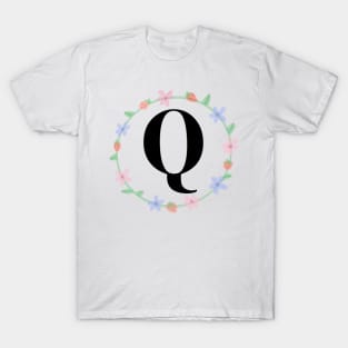 “Q” initial T-Shirt